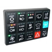 MoTec 15 Position CAN Keypad 1 MoTec 15 Position CAN Keypad