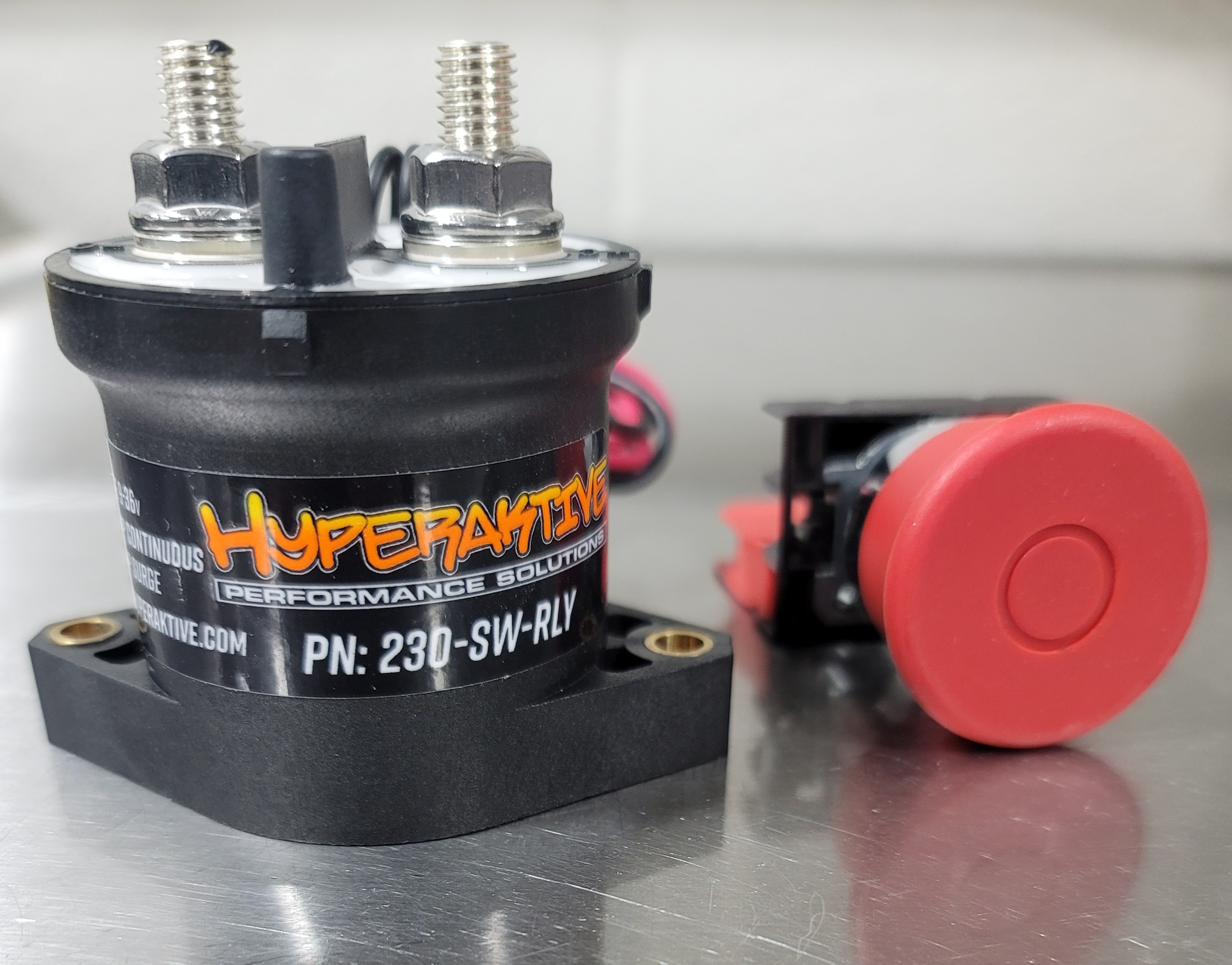 High Amperage Remote Battery ShutOff Solenoid Hyperaktive Performance Solutions
